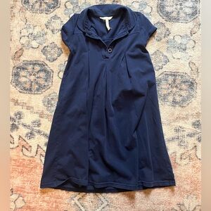 Matilda Jane size 8 navy dress with collar